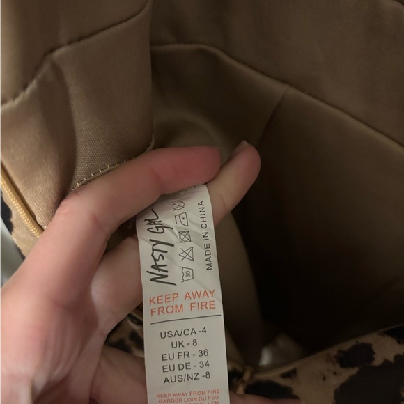 Nasty Gal Cheetah Print Romper - Picture 5 of 5